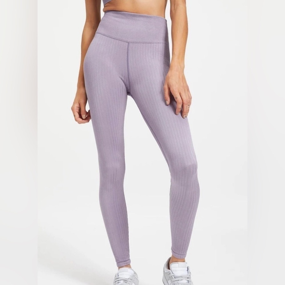 Good American Shine Seamless Legging - Dusty Violet